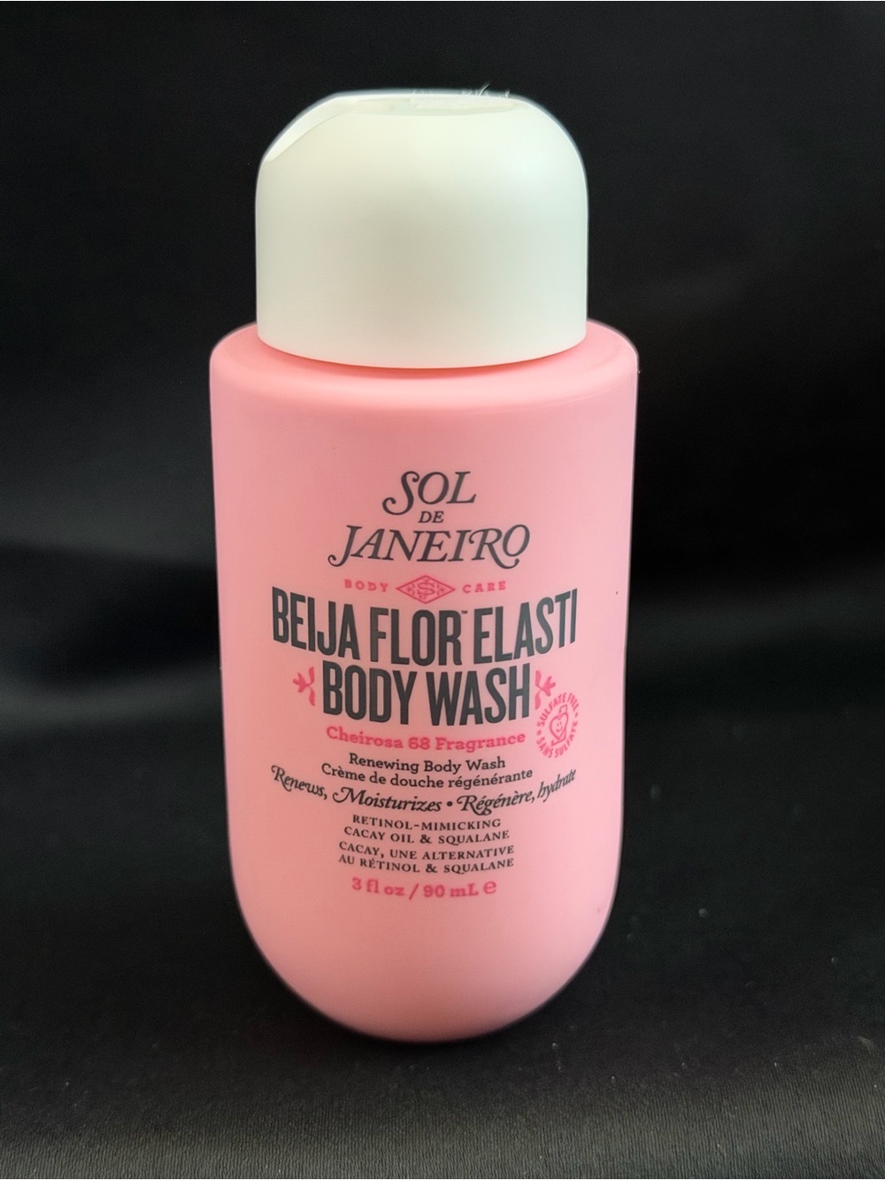 Travel Size Sol de Janeiro Beija Flor Elasti Pink Body Wash